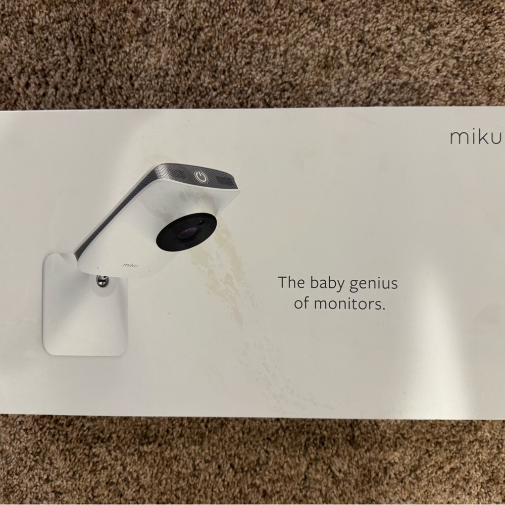 Miku Smart Baby Monitor HD Breathing Motion Sleep Analytics System